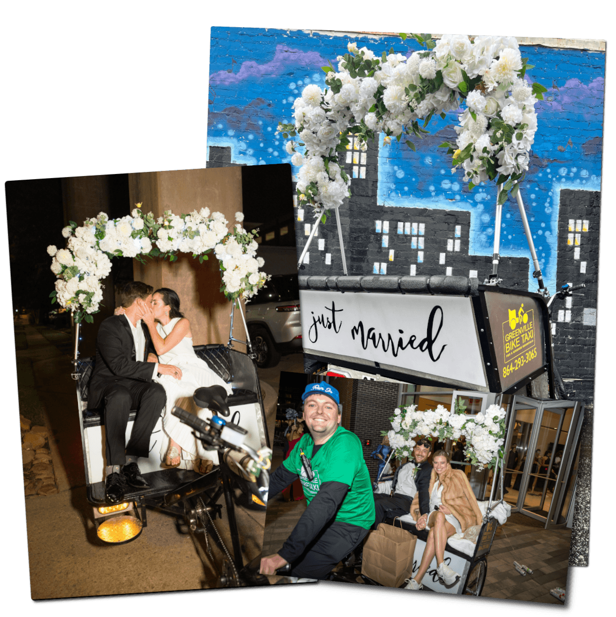 Wedding photo collage